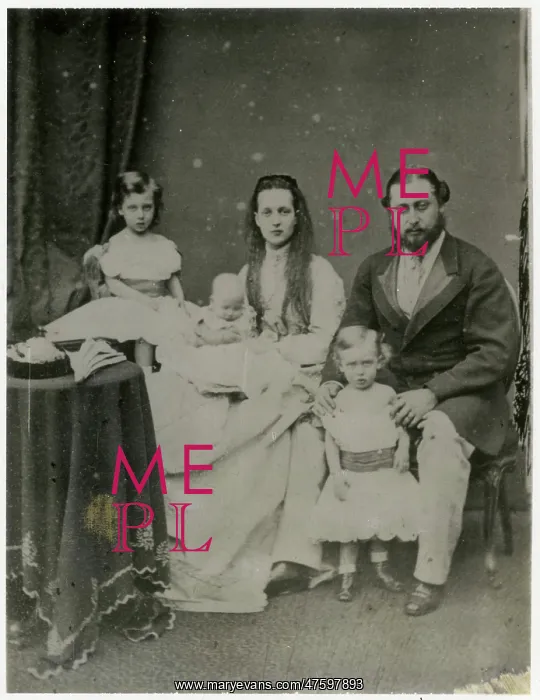 : Albert Edward & Alexandra of Denmark's three eldest children : Albert Edward & Alexandra of Denmark's three eldest children