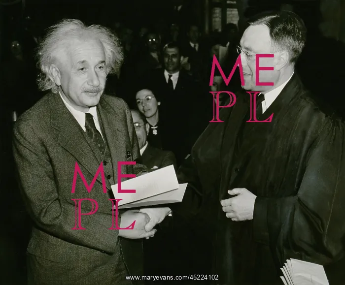 : Albert Einstein (1879-1955), receiving his ? : Albert Einstein (1879-1955), receiving his ?