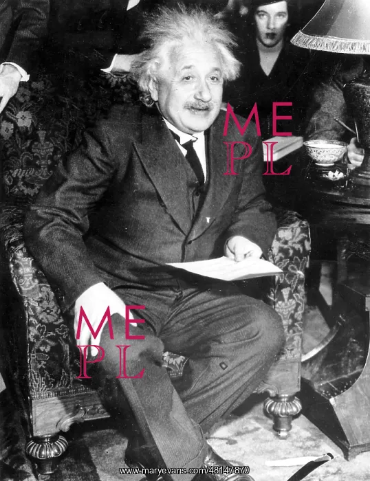: Albert Einstein, 1934 : Albert Einstein, 1934