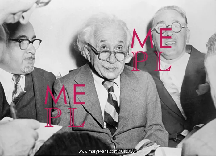 : Albert Einstein celebrates his 74th birthday : Albert Einstein celebrates his 74th birthday