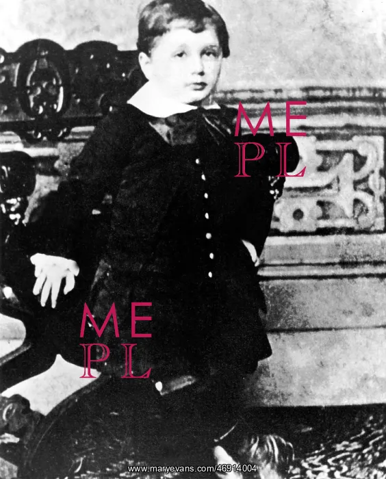 : Albert Einstein, German theoretical physicist, at age of 4 : Albert Einstein, German theoretical physicist, at age of 4