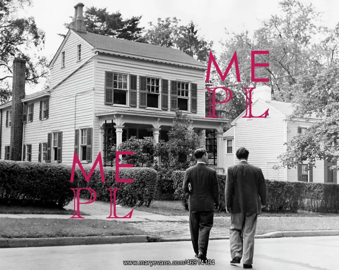 : Albert Einstein, house in Princeton, USA : Albert Einstein, house in Princeton, USA