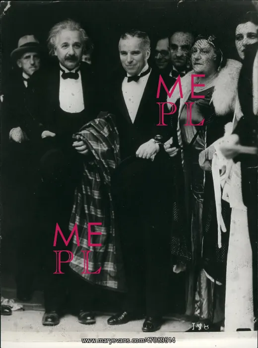 : Albert Einstein and wife, with Charlie Chaplin, Paris : Albert Einstein and wife, with Charlie Chaplin, Paris