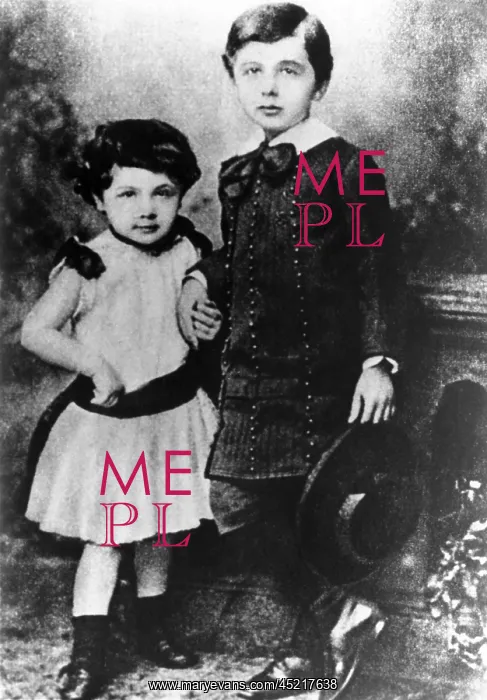 : Albert Einstein, about five years old, with ? : Albert Einstein, about five years old, with ?
