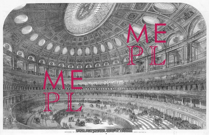 : ALBERT HALL INTERIOR : ALBERT HALL INTERIOR