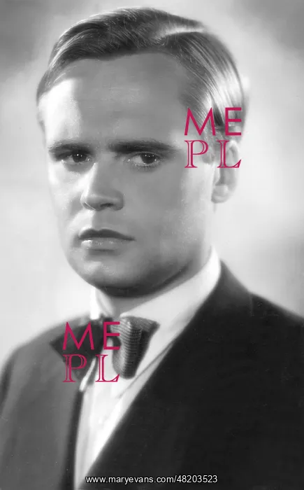 : Albert Lieven in Eine Siebzehnjaehrige, 1934 : Albert Lieven in Eine Siebzehnjaehrige, 1934