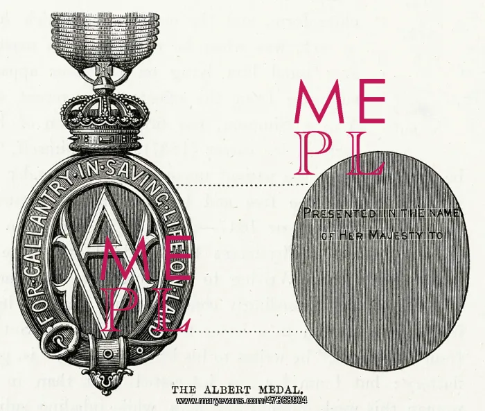 : ALBERT MEDAL 1877 : ALBERT MEDAL 1877