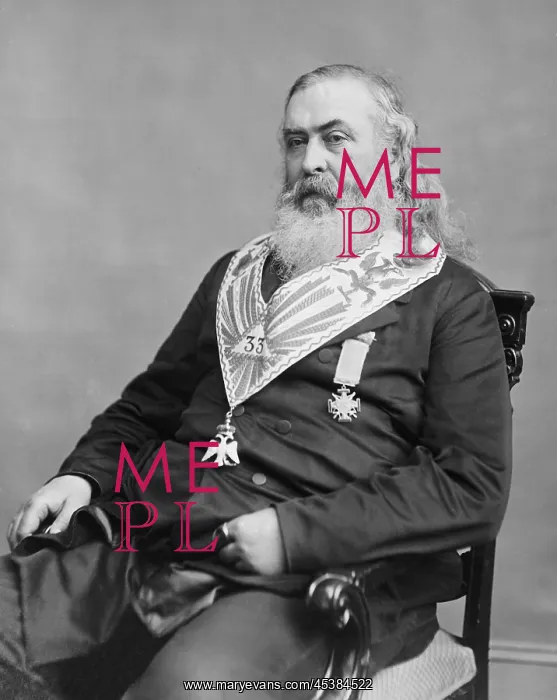 : Albert Pike, was a Confederate Brigadier General : Albert Pike, was a Confederate Brigadier General