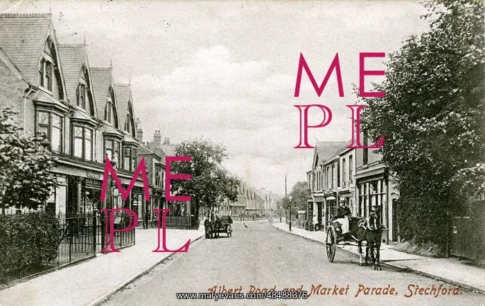 : Albert Road & Market Parade, Stechford, Warwickshire : Albert Road & Market Parade, Stechford, Warwickshire