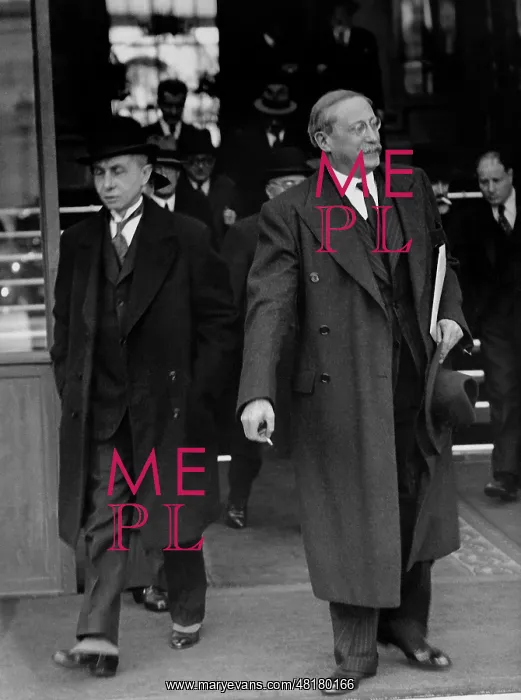 : Albert Serol and Leon Blum, 1938 : Albert Serol and Leon Blum, 1938