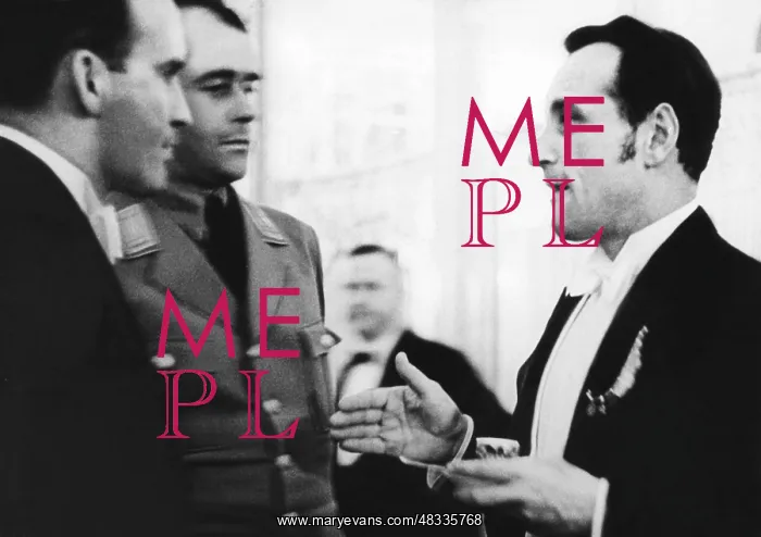 : Albert Speer with Luis Trenker, 1938 : Albert Speer with Luis Trenker, 1938
