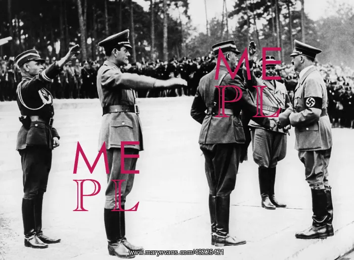 : Albert Speer at the Nuremberg Rally, 1937 : Albert Speer at the Nuremberg Rally, 1937