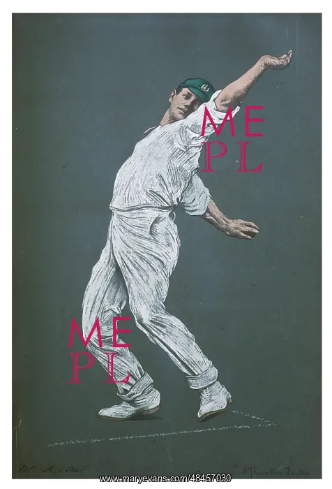 : Albert Tibby Cotter - Australian Test Cricketer : Albert Tibby Cotter - Australian Test Cricketer