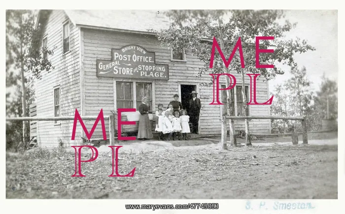 : Alberta, Canada - Bright View, Post Office and store : Alberta, Canada - Bright View, Post Office and store