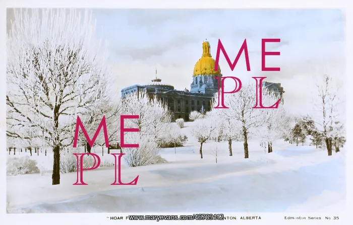  : Alberta Parliament Buildings, Edmonton, Canada - Winter