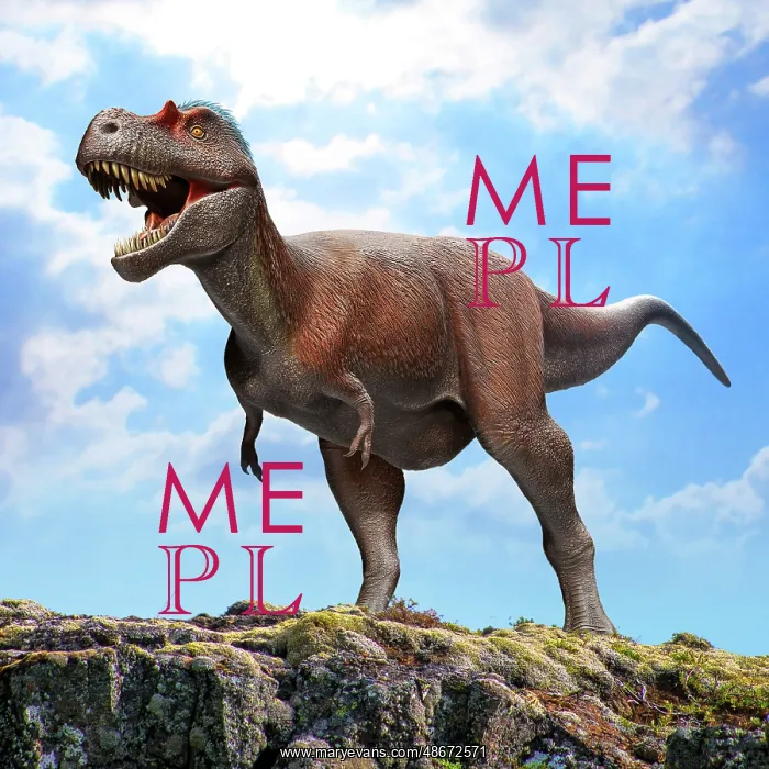 : Albertosaurus sarcophagus dinosaur standing on a rock : Albertosaurus sarcophagus dinosaur standing on a rock