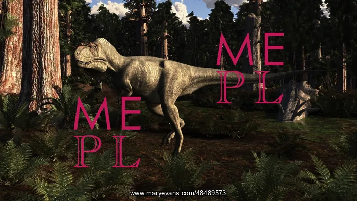 : Albertosaurus sarcophagus wanders a prehistoric forest : Albertosaurus sarcophagus wanders a prehistoric forest