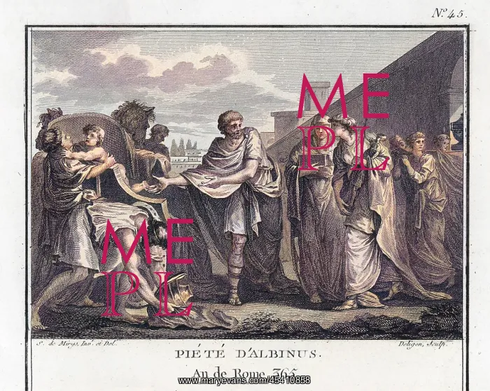 : Albinus saving the Vestal Virgins from the Gauls : Albinus saving the Vestal Virgins from the Gauls