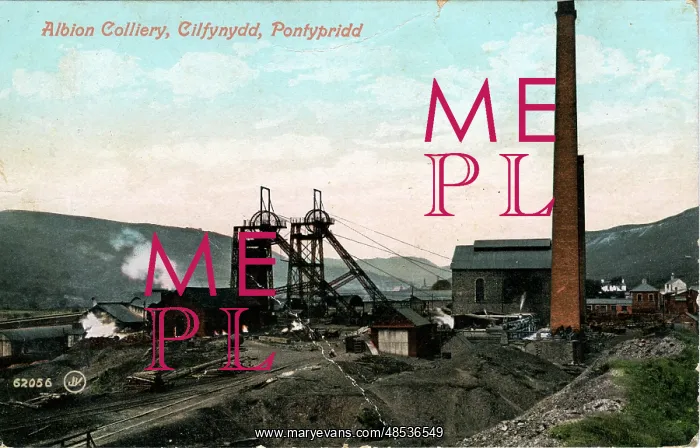 : Albion Colliery, Pontypridd, Glamorgan : Albion Colliery, Pontypridd, Glamorgan