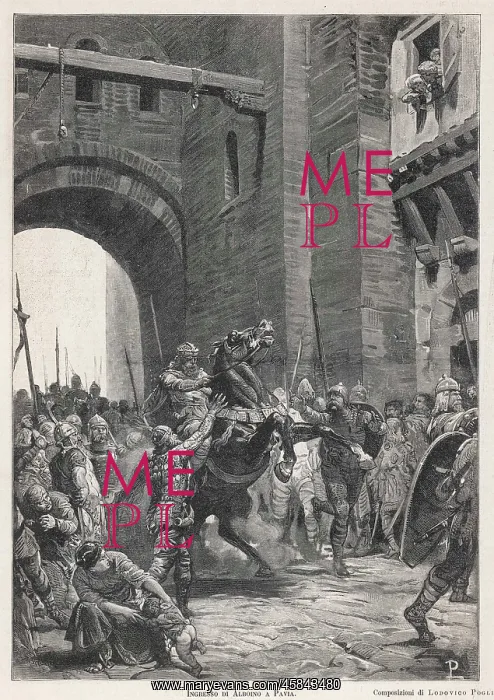: ALBOIN TAKES PAVIA : ALBOIN TAKES PAVIA