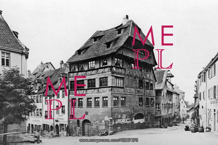 : Albrecht-Duerer-House in Nuremberg : Albrecht-Duerer-House in Nuremberg