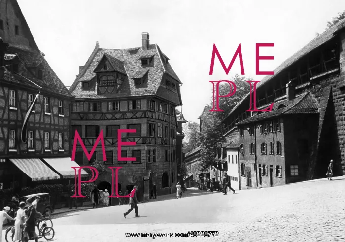 : Albrecht Duerer's House in Nuremberg 1936 : Albrecht Duerer's House in Nuremberg 1936