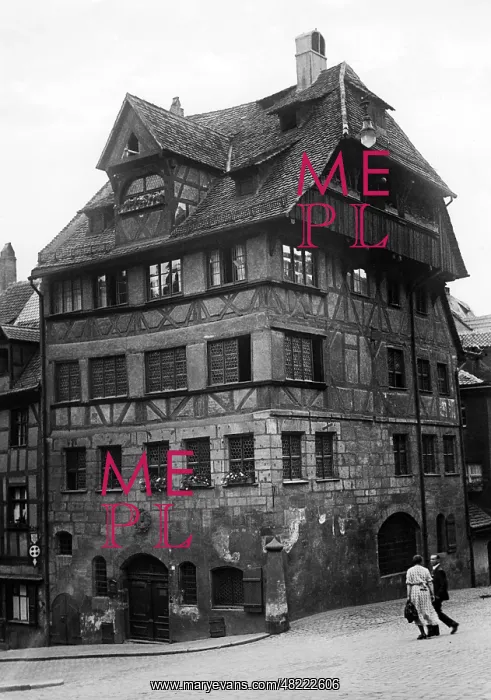 : Albrecht Duerer's House in Nuremberg : Albrecht Duerer's House in Nuremberg