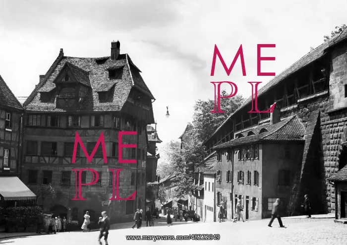 : Albrecht Duerer's House in Nuremberg : Albrecht Duerer's House in Nuremberg