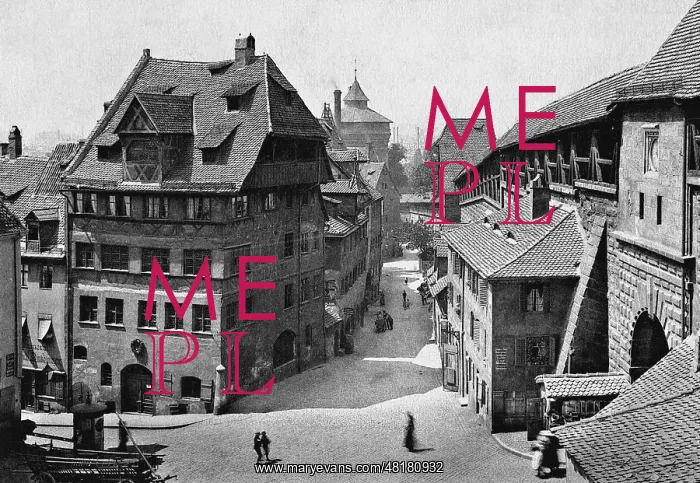 : Albrecht Durer house at the Tiergartner gate, 1907 : Albrecht Durer house at the Tiergartner gate, 1907