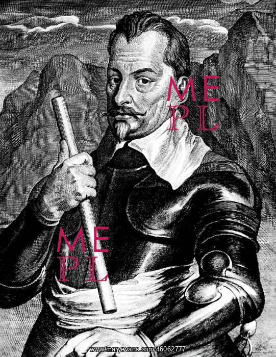 : Albrecht von Wallenstein, after Van Dyck : Albrecht von Wallenstein, after Van Dyck