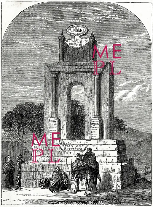 : Albuera Monument, Badajoz, Extremadura, Spain, 1811 : Albuera Monument, Badajoz, Extremadura, Spain, 1811