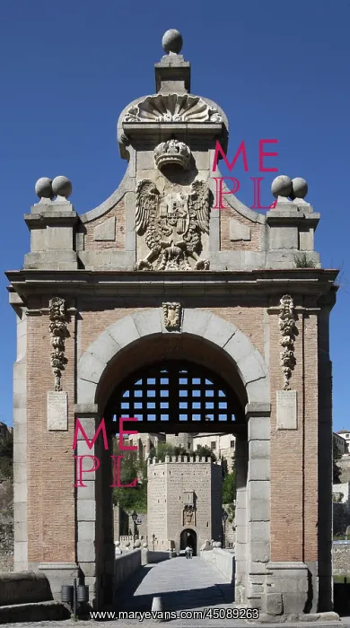 : Alcantara Bridge, Toledo, Spain : Alcantara Bridge, Toledo, Spain