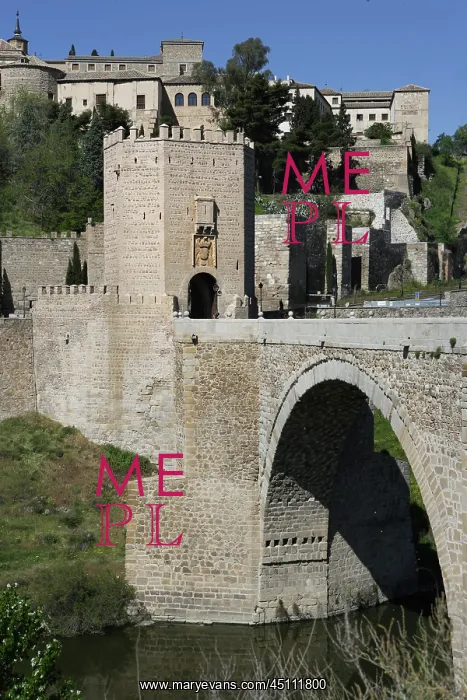 : Alcantara Bridge, Toledo, Spain : Alcantara Bridge, Toledo, Spain