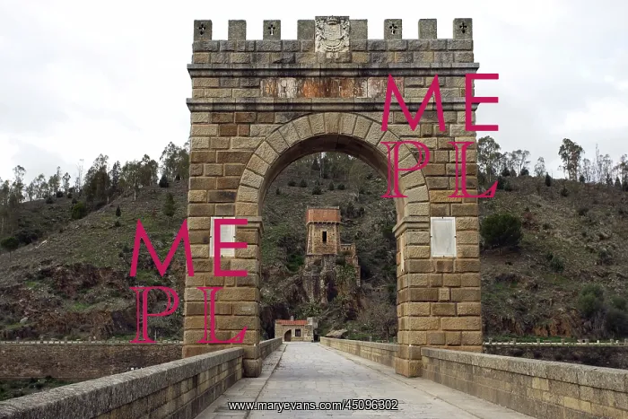 : Alcantara Roman Bridge, Spain : Alcantara Roman Bridge, Spain