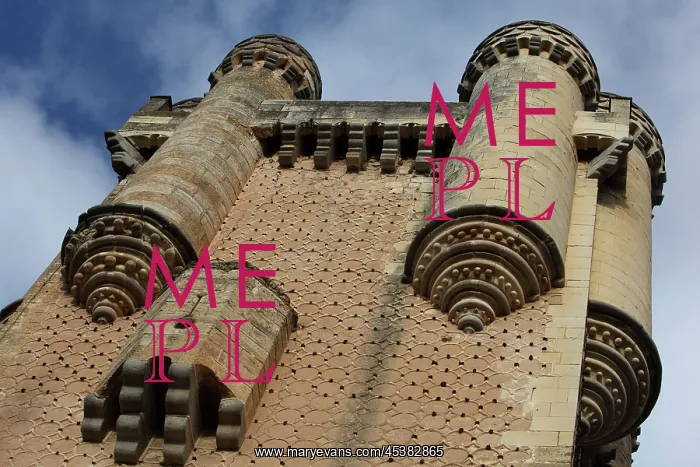 : The Alcazar, Segovia, Castile and Leon, Spain : The Alcazar, Segovia, Castile and Leon, Spain