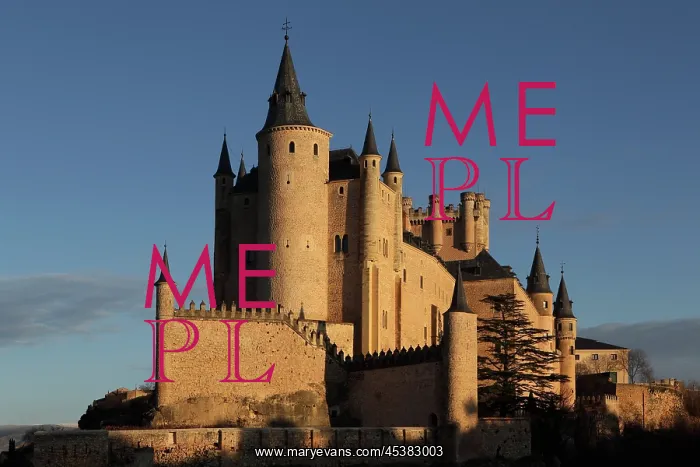 : The Alcazar, Segovia, Castile and Leon, Spain : The Alcazar, Segovia, Castile and Leon, Spain