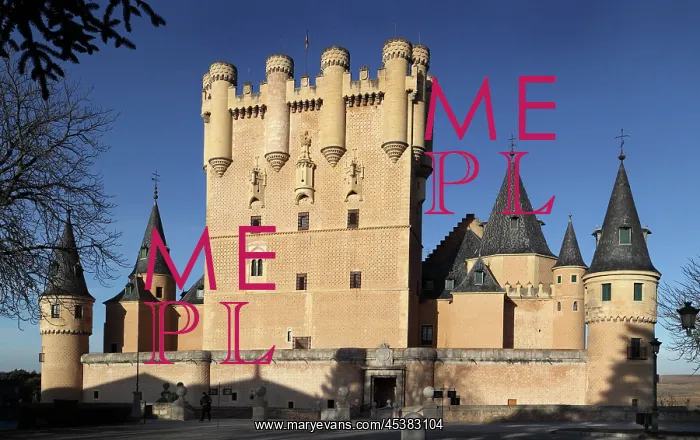  : The Alcazar, Segovia, Castile and Leon, Spain