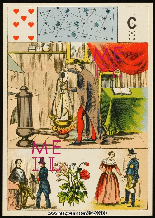 : ALCHEMY. An alchemist adds a mysterious dark liquid to his brew : ALCHEMY. An alchemist adds a mysterious dark liquid to his brew