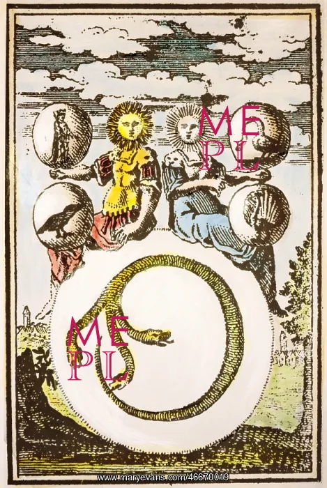 : alchemy, allegory, alchemistical symbols, coloured : alchemy, allegory, alchemistical symbols, coloured