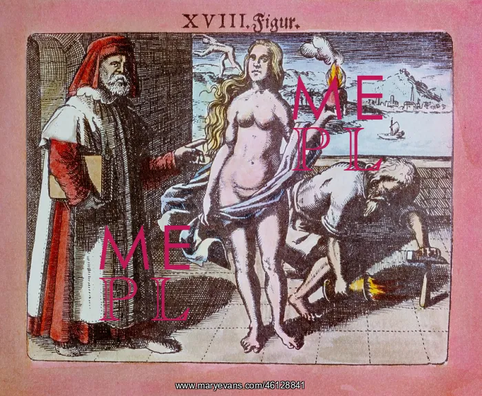 : alchemy, Democritus, figure 18, Viridarium Chymicum : alchemy, Democritus, figure 18, Viridarium Chymicum
