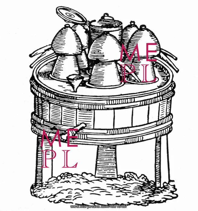 : alchemy, destillation, water bath, Balneum Mariae : alchemy, destillation, water bath, Balneum Mariae