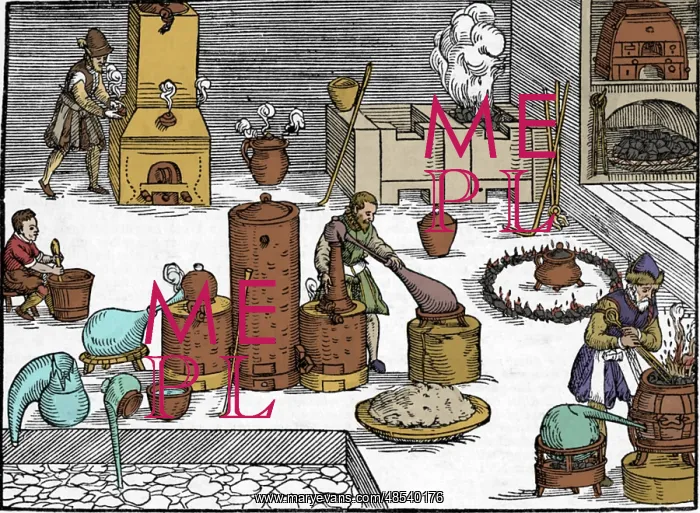 : Alchemy, Distillation, 1580 : Alchemy, Distillation, 1580