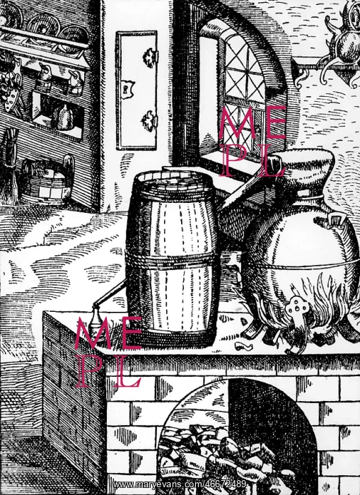 : alchemy, distillation, appliance standing on : alchemy, distillation, appliance standing on