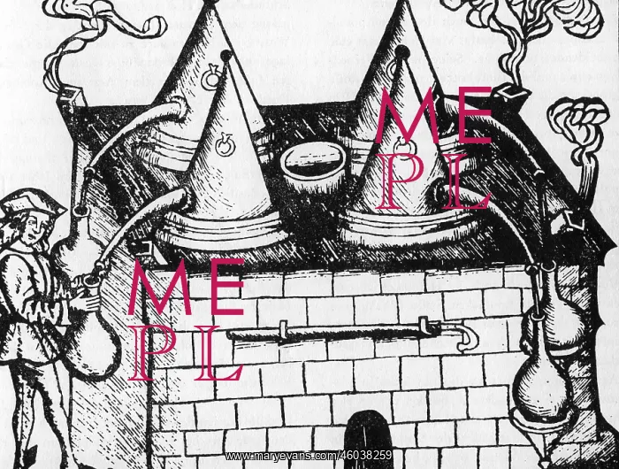 : alchemy, distillation, distillation device, oven : alchemy, distillation, distillation device, oven