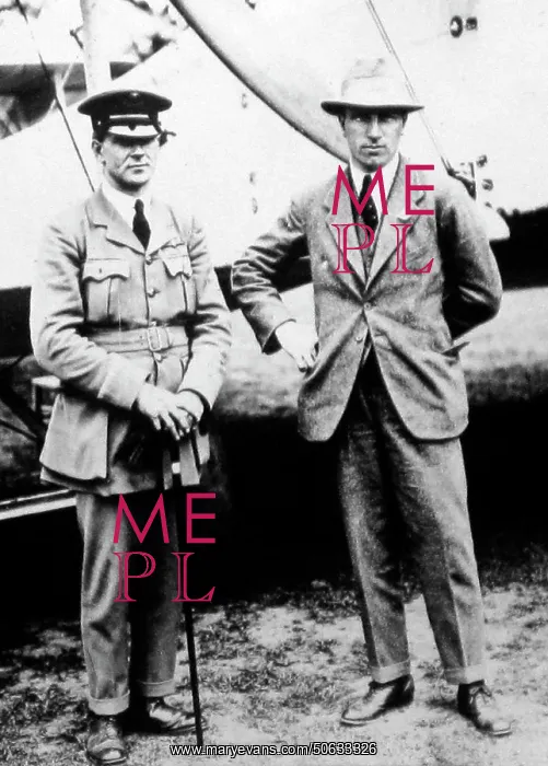  : Alcock and Brown, first transatlantic flight, 1919