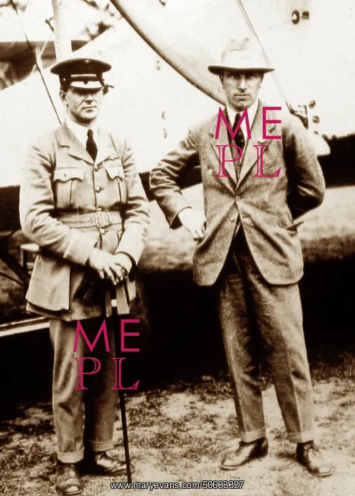  : Alcock and Brown, first transatlantic flight, 1919