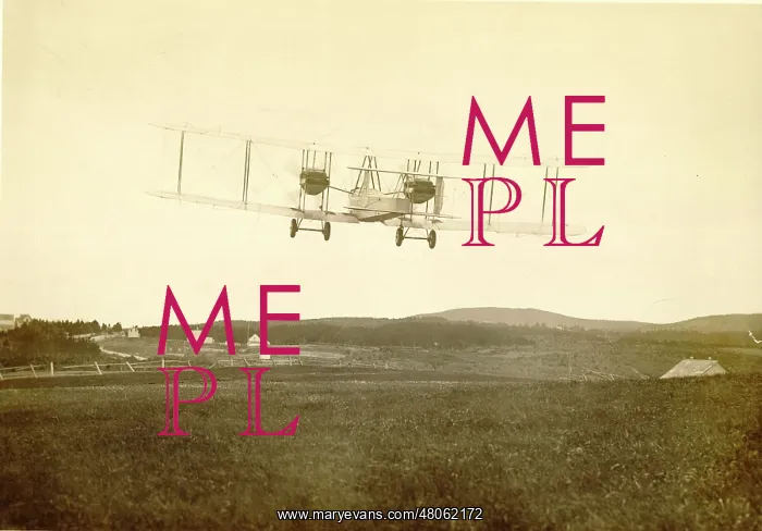  : Alcock and Brown's Vickers Vimy - Newfoundland take-off