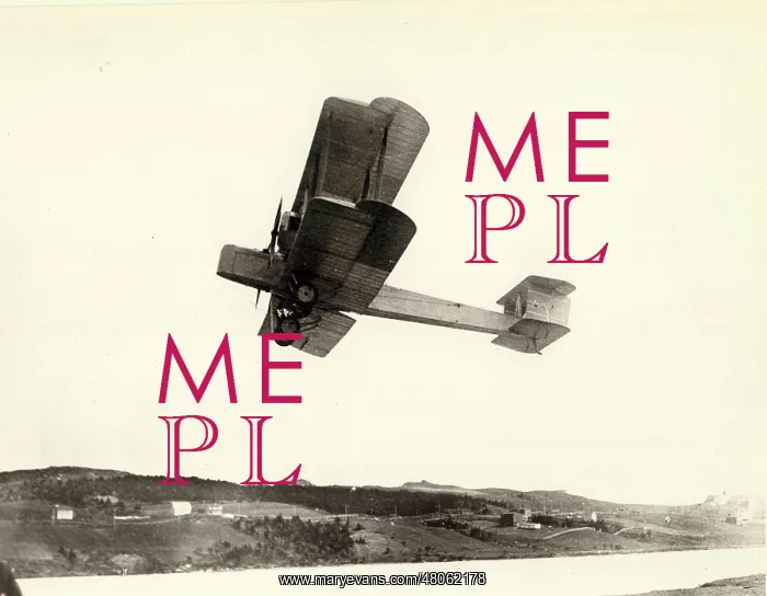 : Alcock and Brown's Vickers Vimy - Newfoundland take-off : Alcock and Brown's Vickers Vimy - Newfoundland take-off