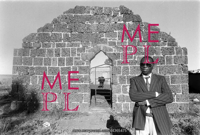 : Alcockspruit community leader Horatius Mabuso. The : Alcockspruit community leader Horatius Mabuso. The