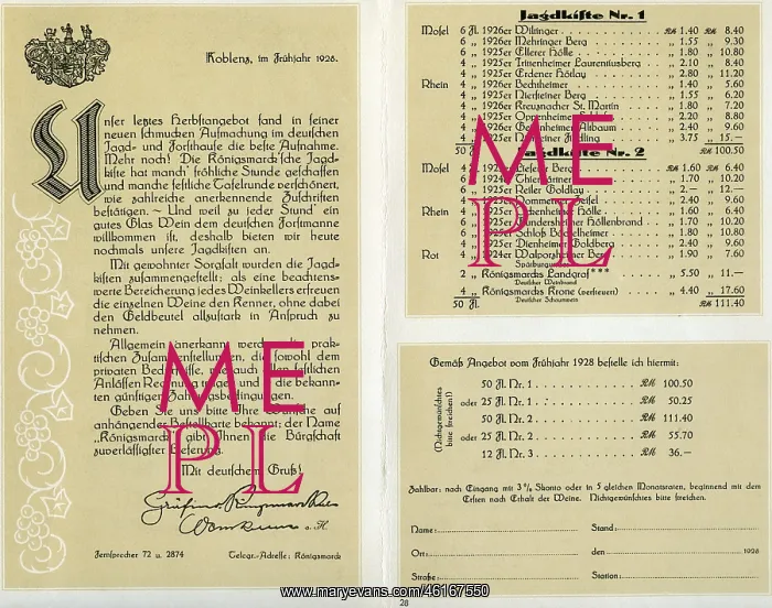 : alcohol, wine, folder, Countess of Koenigsmarck : alcohol, wine, folder, Countess of Koenigsmarck